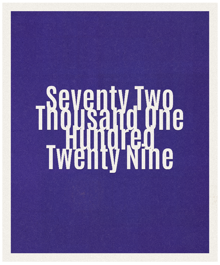 Count #72129