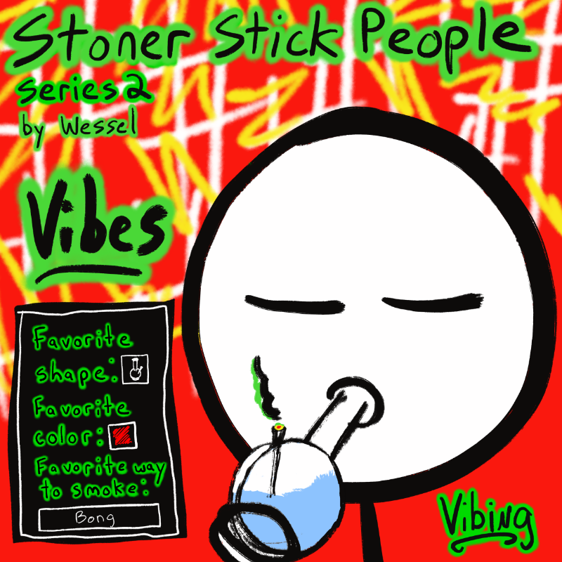 Stoner Stick People Series 2 #50