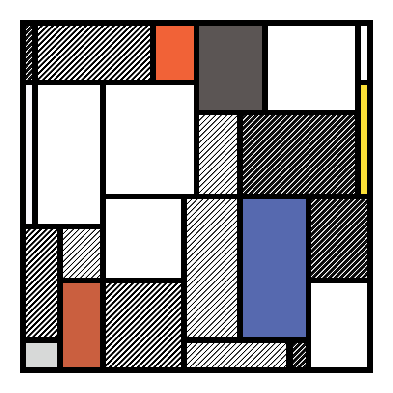 Neo-Mondrianist #7