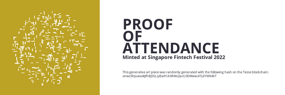 SFF2022 Proof of Attendance Token #1291