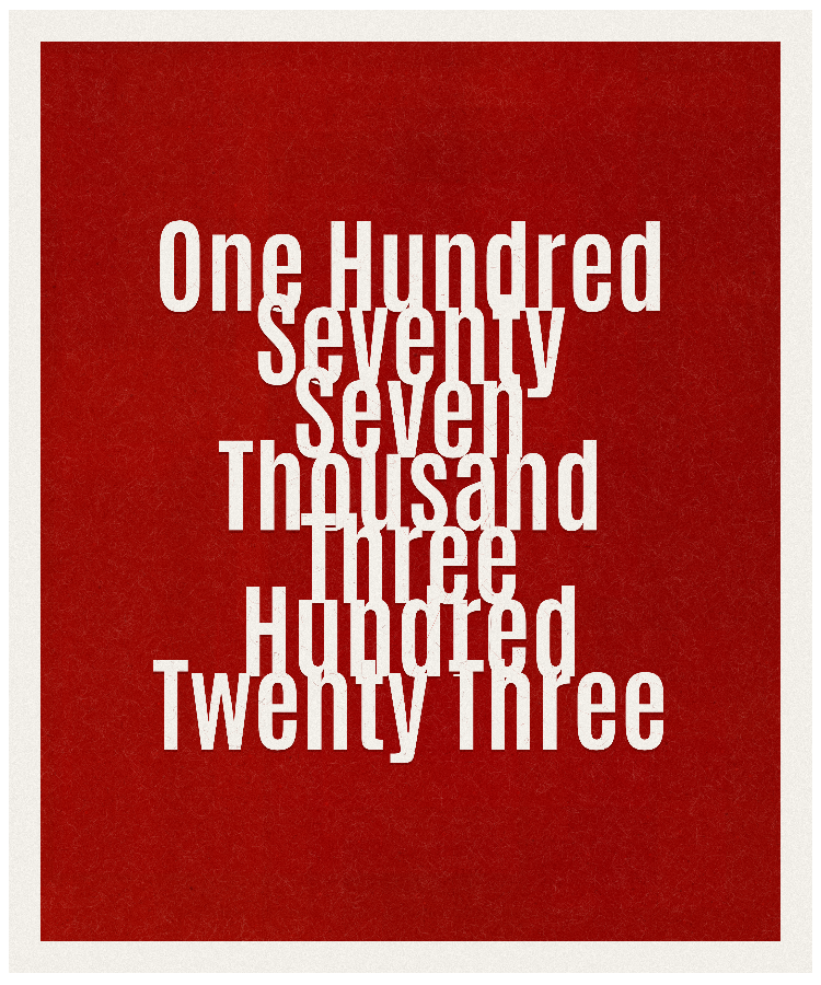 Count #177323