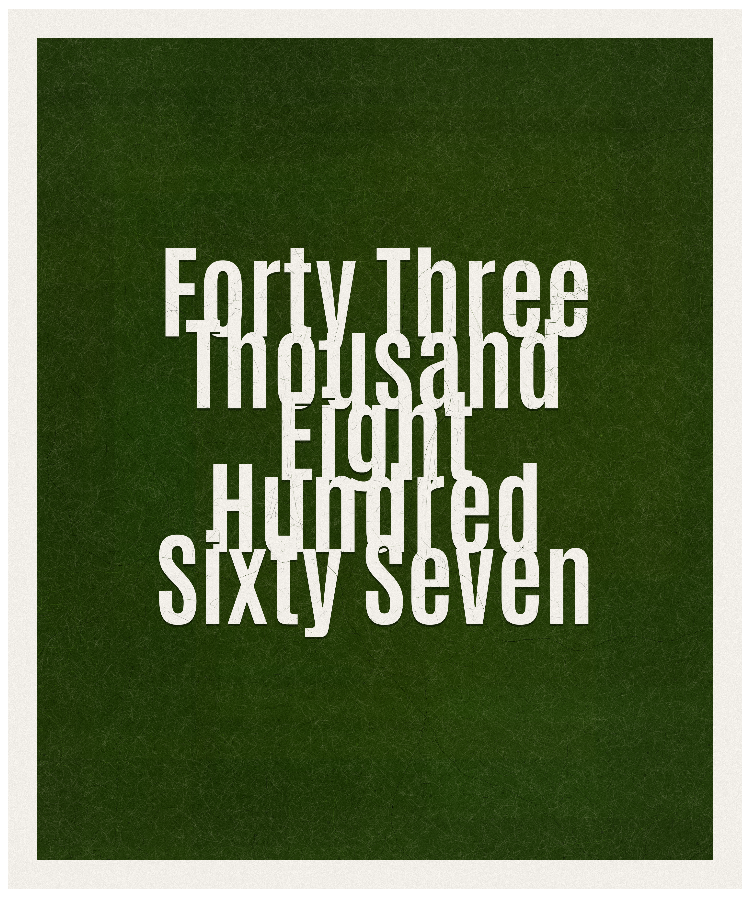 Count #43867