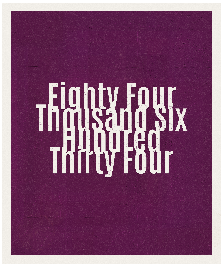 Count #84634