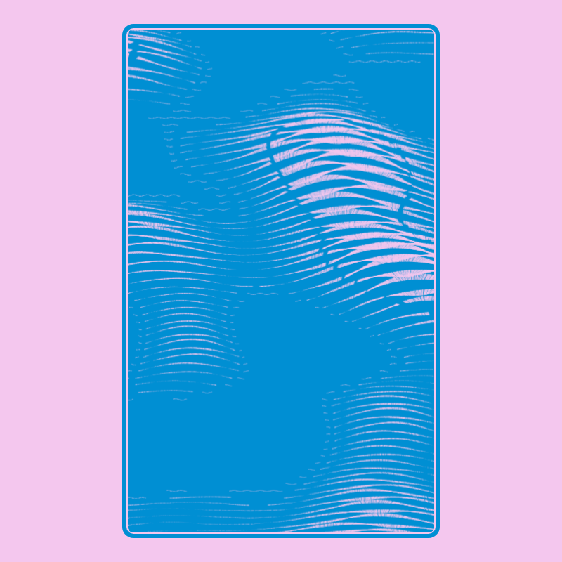 Topographic Playing Card #74