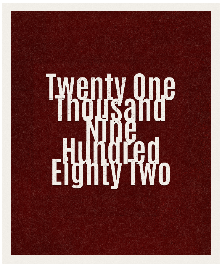 Count #21982