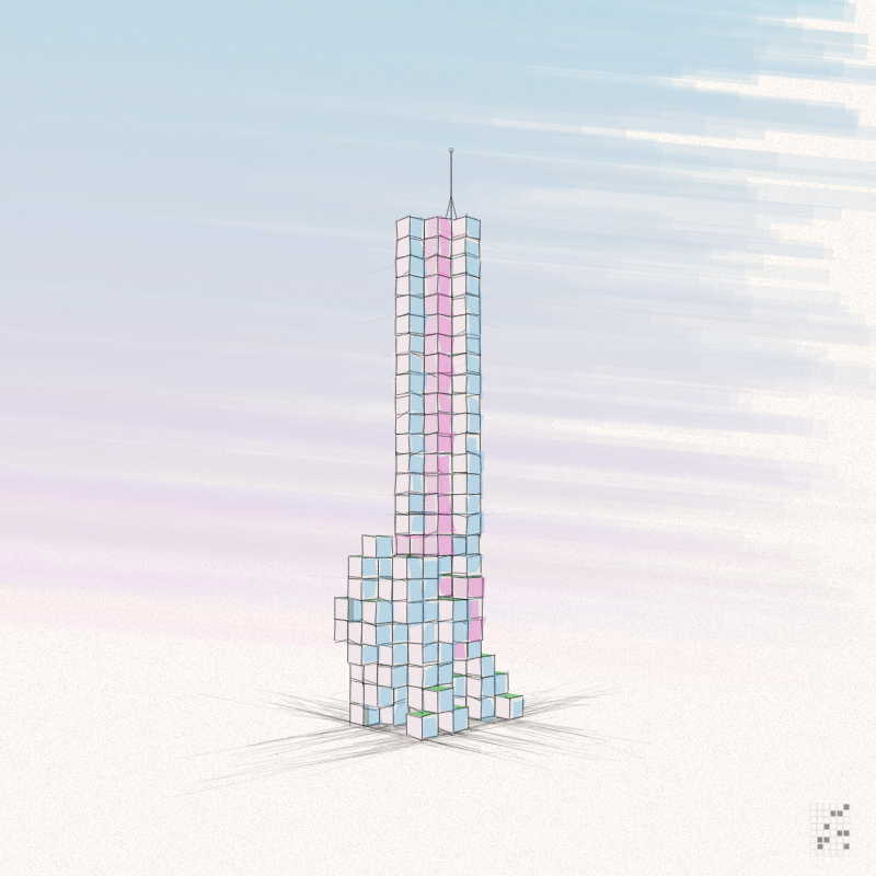 Cellular Skyscrapers #221