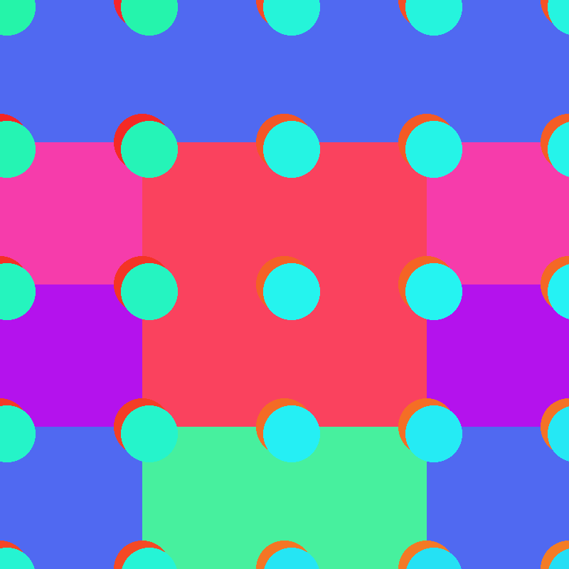 Squares and dots #8