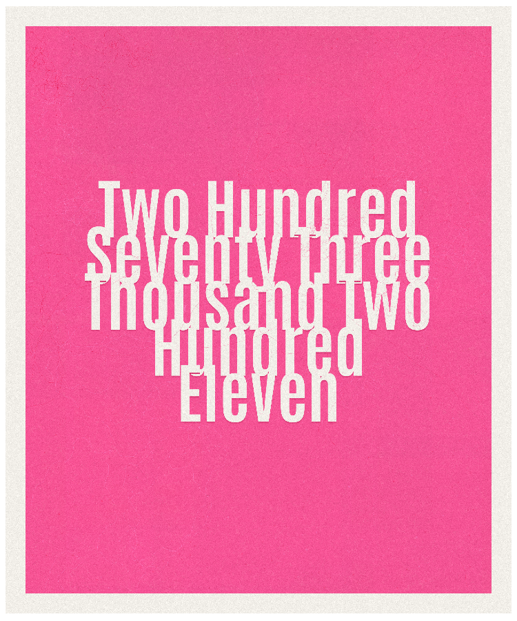 Count #273211