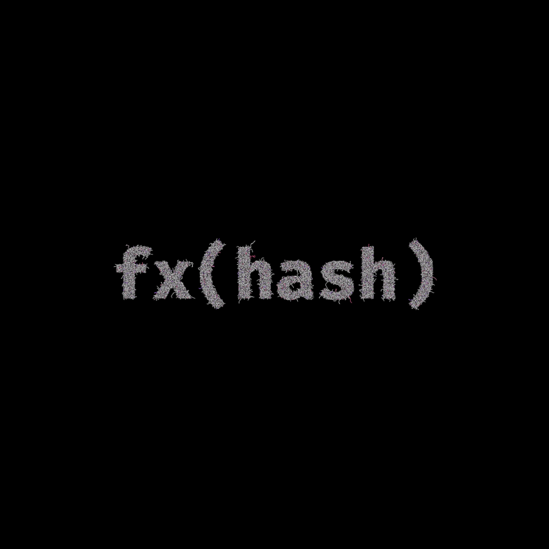 FXHASH Generative Logo #66