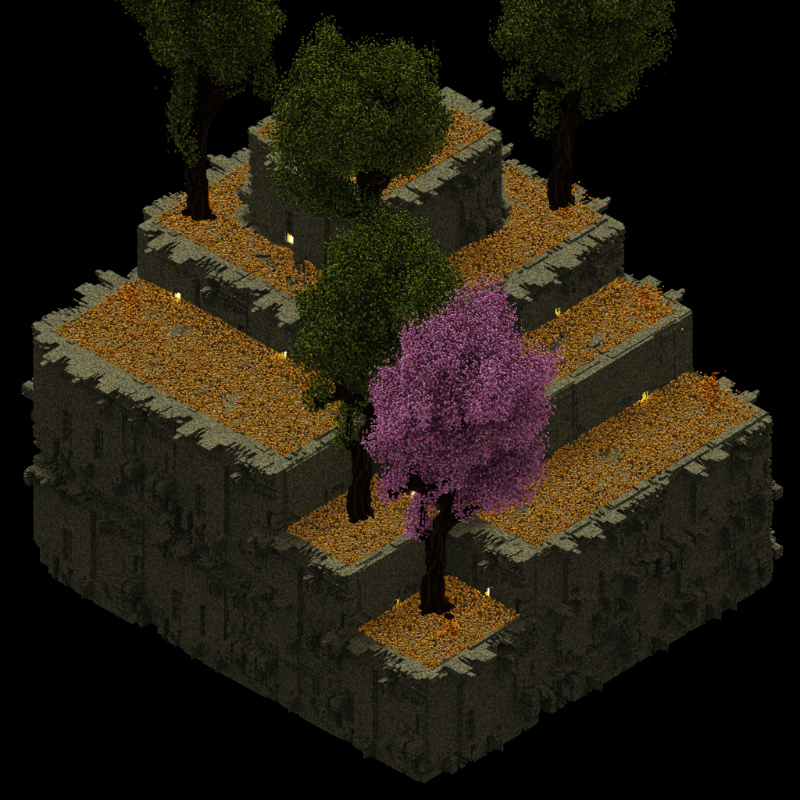 Voxel Temple #4