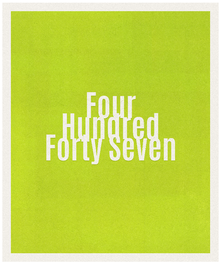 Count #447