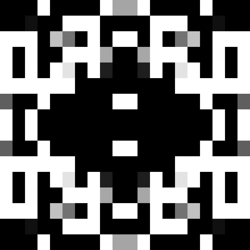 QR Glyphs Invaders #19