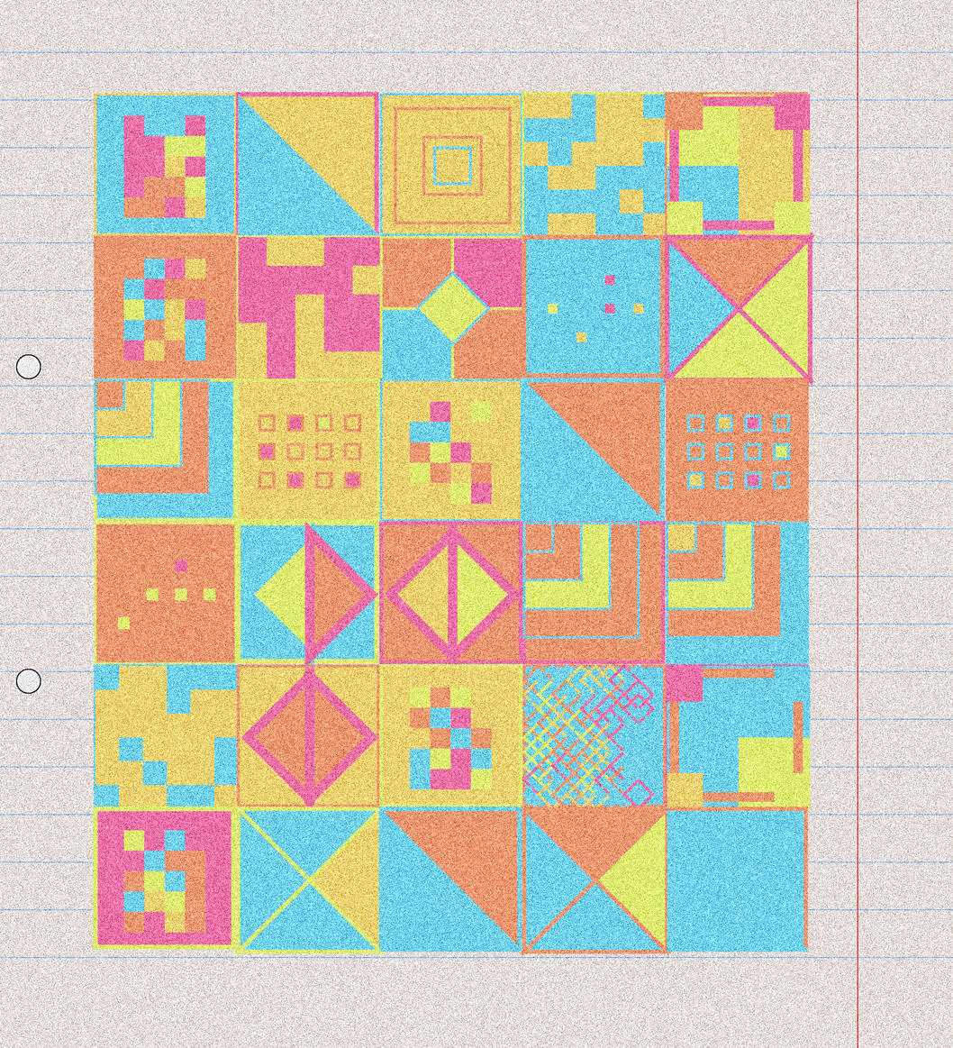 sketchbook page 8: annoying grid #38