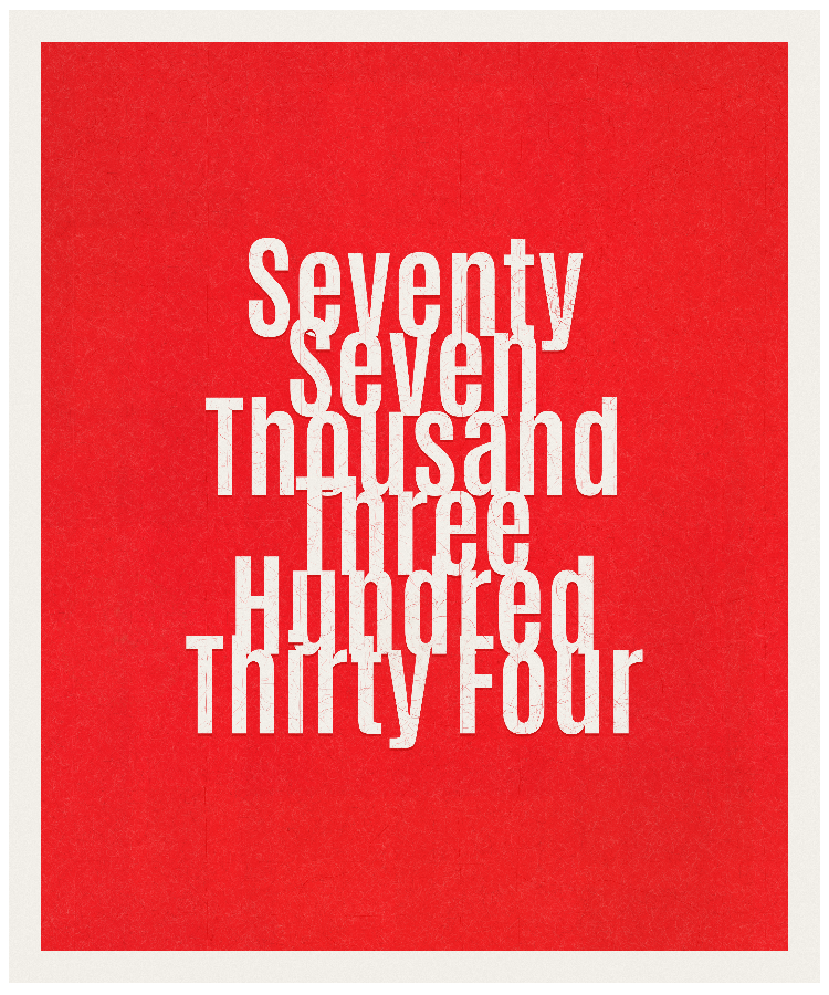 Count #77334