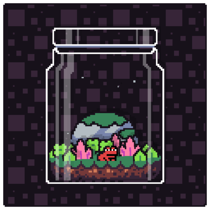 Toad Terrarium #97