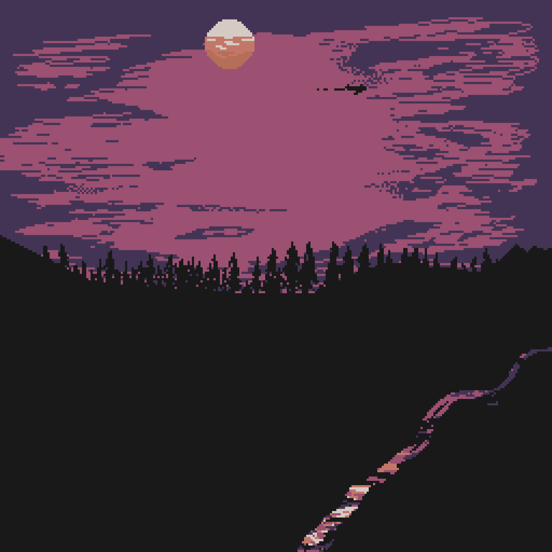 Pixel Sunset #85