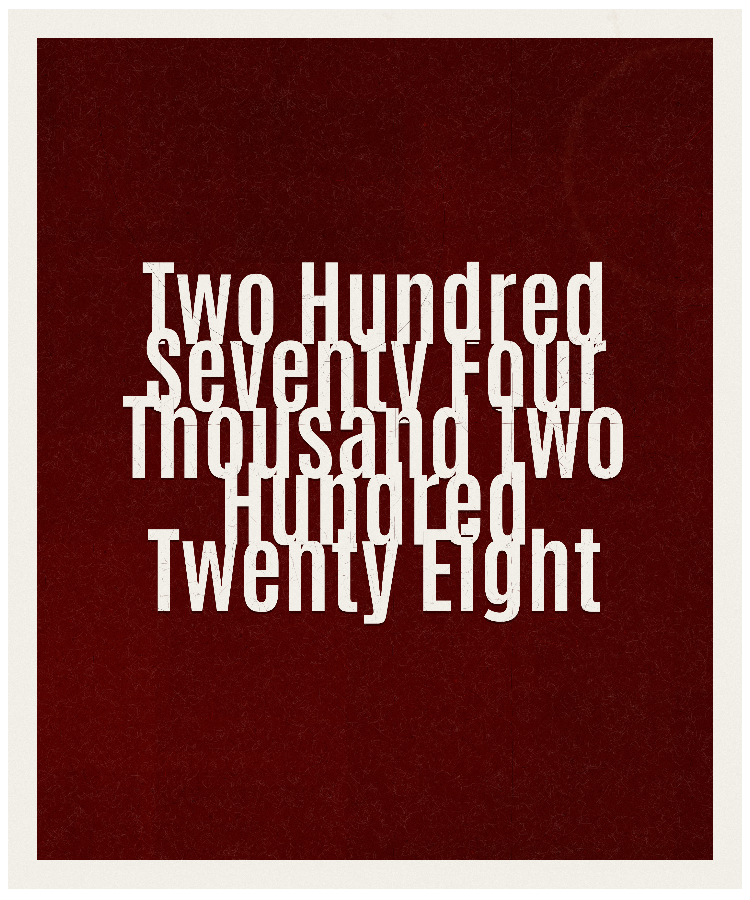Count #274228