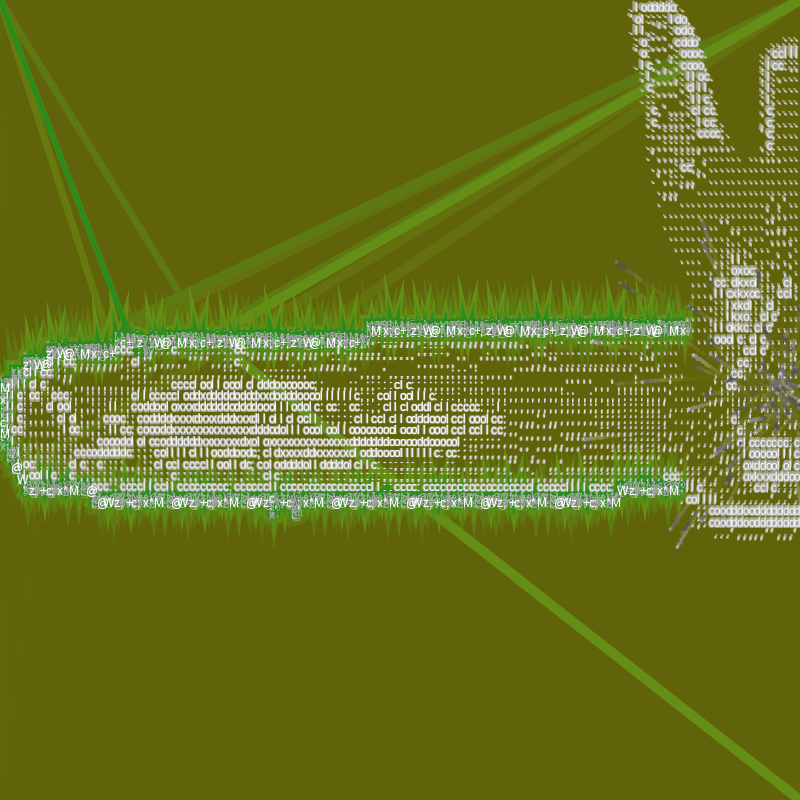 ascii trip saw