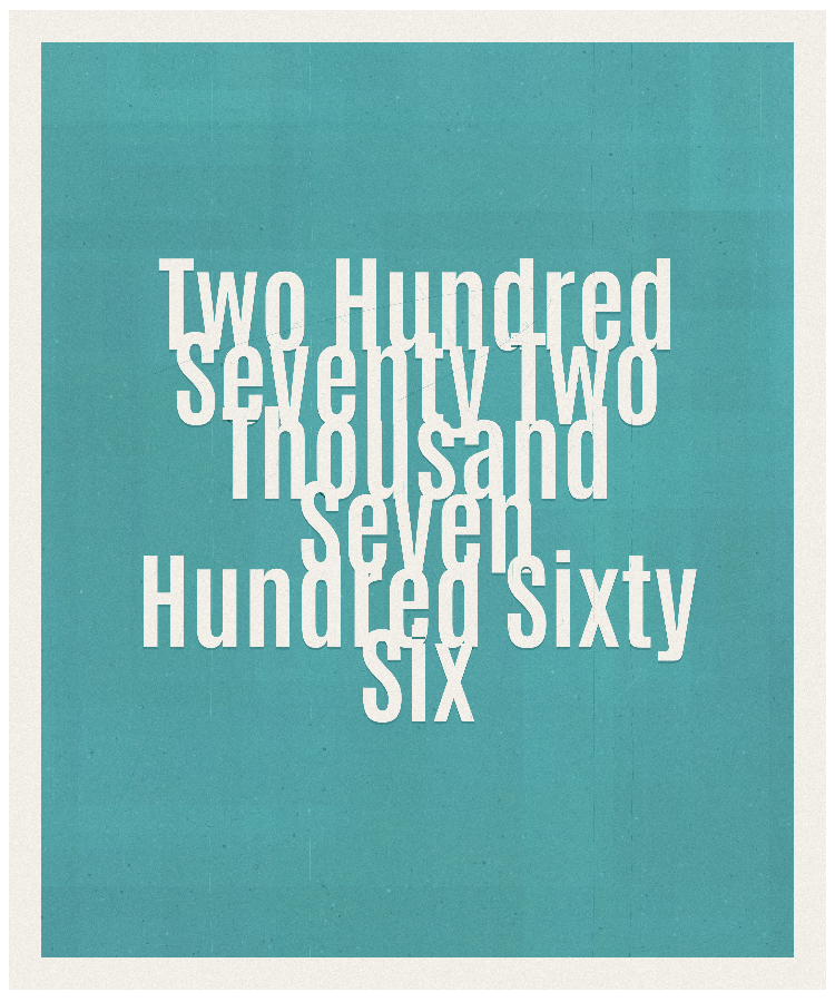 Count #272766