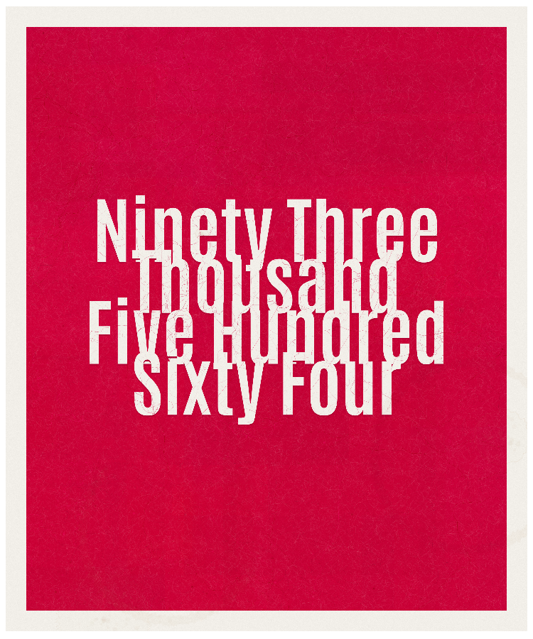 Count #93564