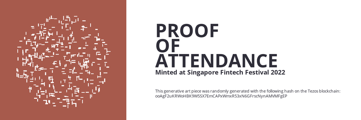 SFF2022 Proof of Attendance Token #293