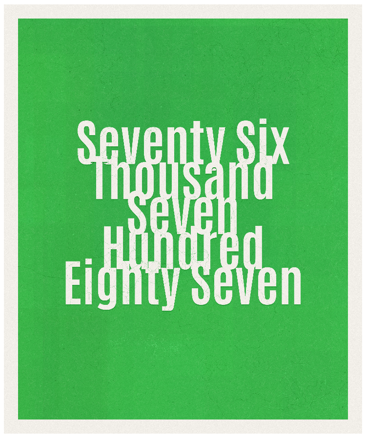 Count #76787