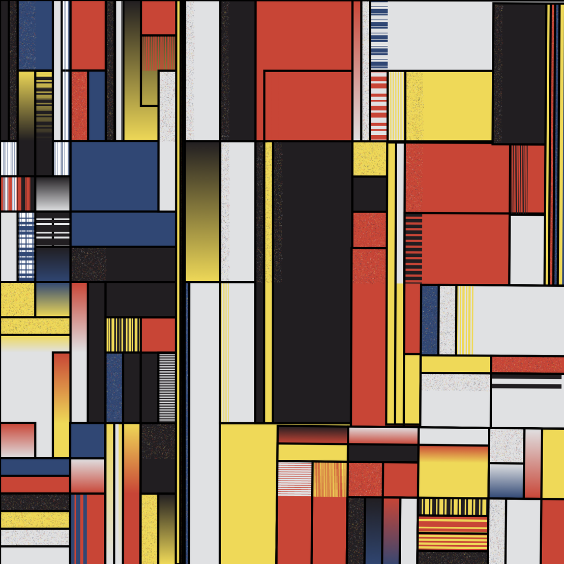 Agricultural Landscapes - Mondrian Edition #16