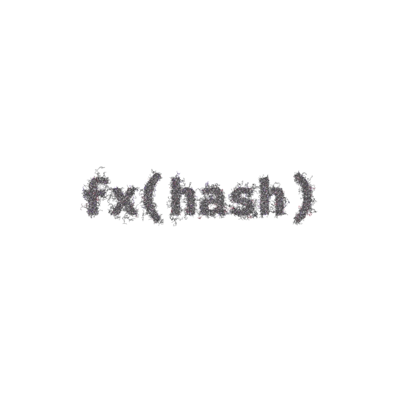 FXHASH Generative Logo #744