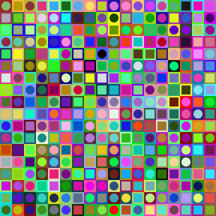 Square Dot Composition #236