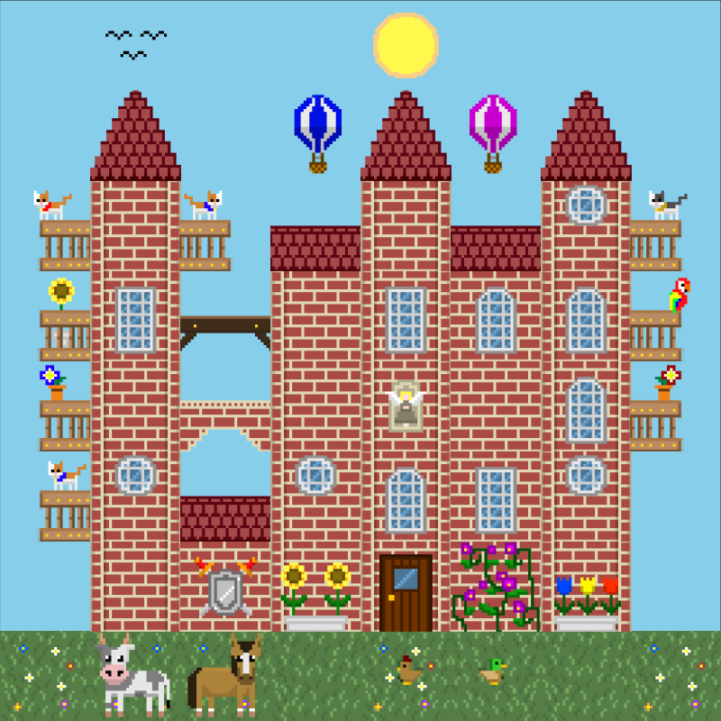 2D Mansion #599