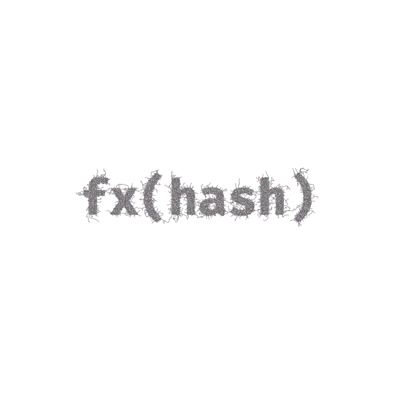 FXHASH Generative Logo #330