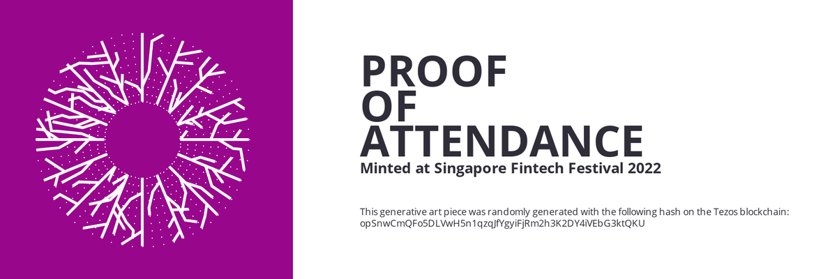 SFF2022 Proof of Attendance Token #970