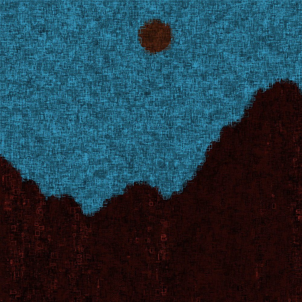 Classic generative landscape V2 #71