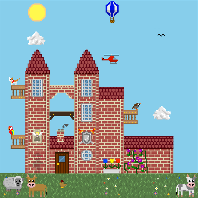 2D Mansion #700