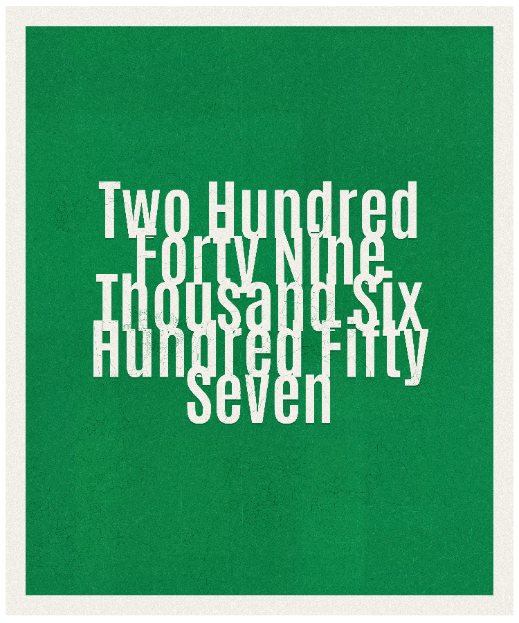 Count #249657