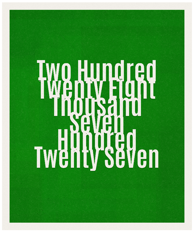 Count #228727
