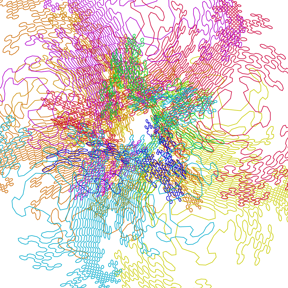 Dragon Curve Vortex #5