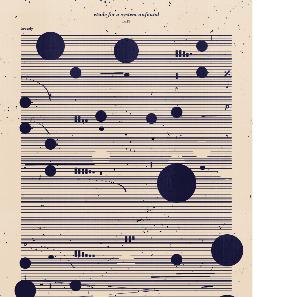 etude for a system unfound #53