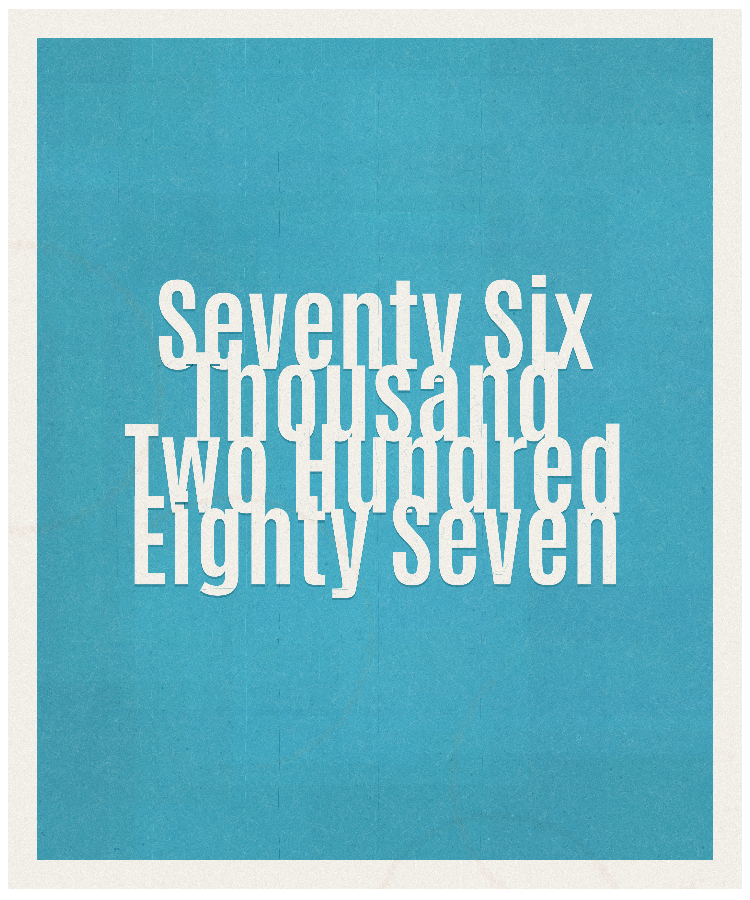 Count #76287