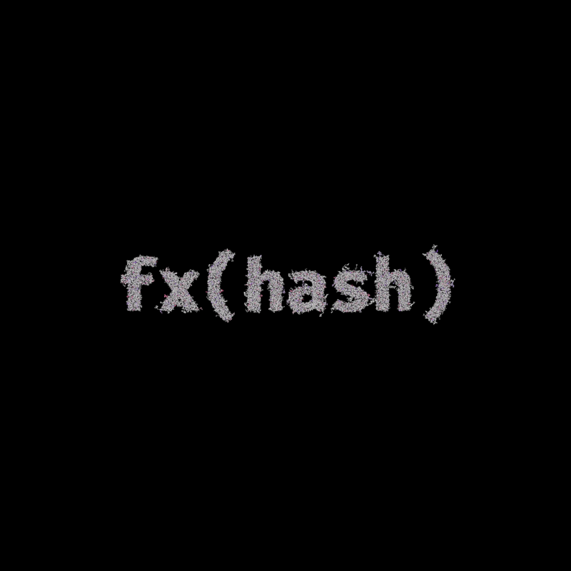 FXHASH Generative Logo #125