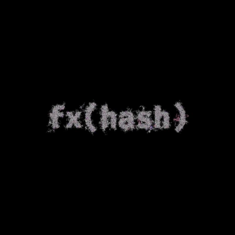 FXHASH Generative Logo #328