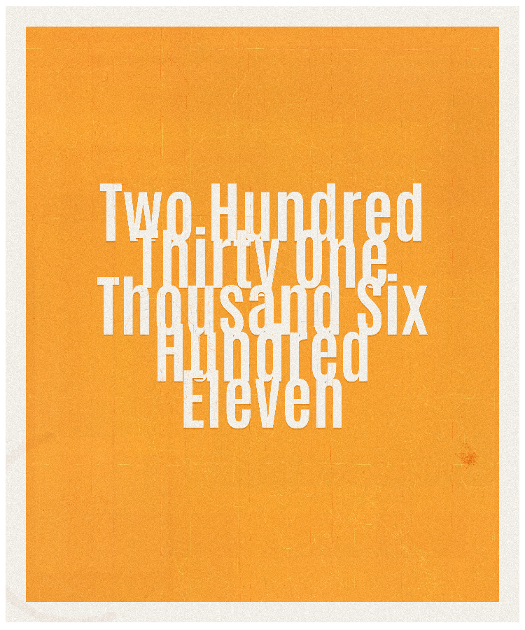 Count #231611