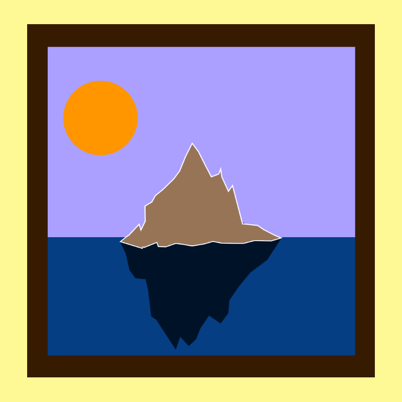 Mountain between Ocean board #2