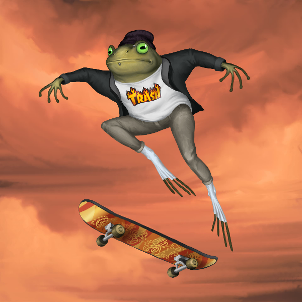 SKATER FROGS 🐸 #19