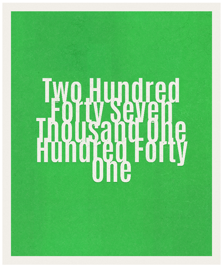 Count #247141
