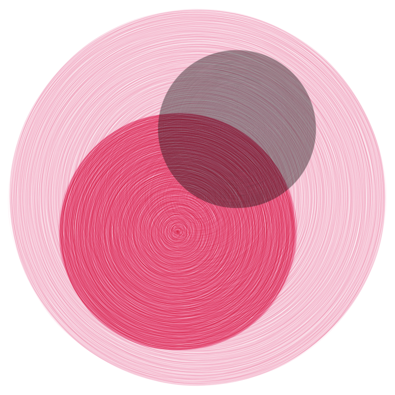 Brushed Circles #109