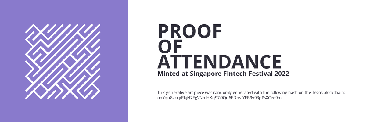 SFF2022 Proof of Attendance Token #67