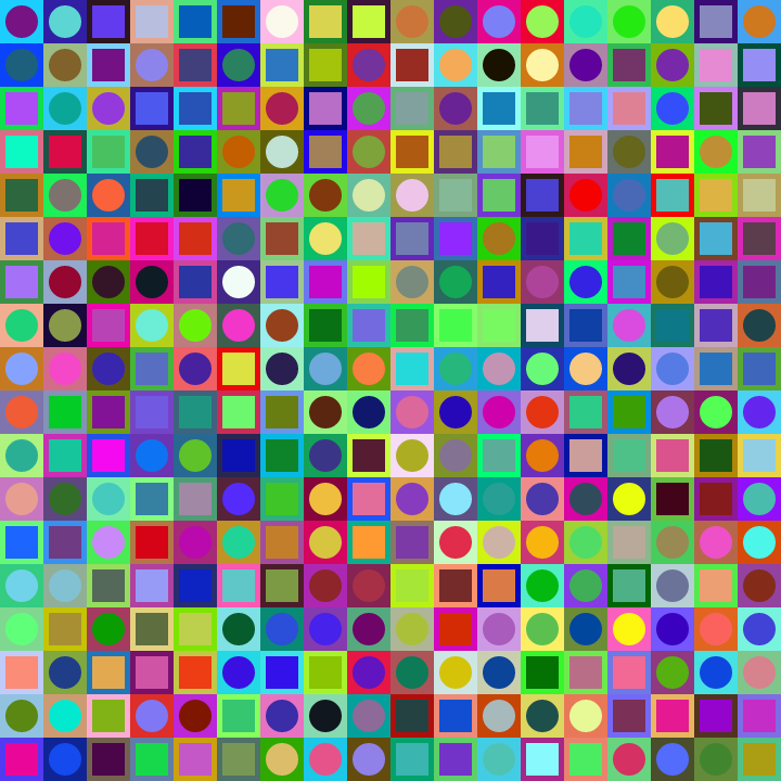 Square Dot Composition #156