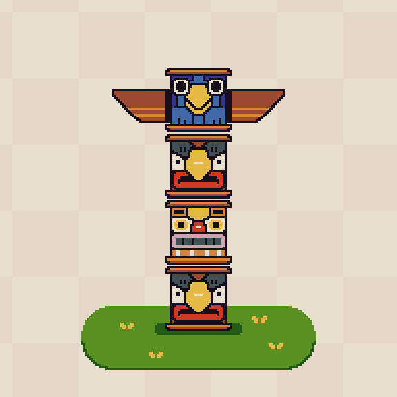 Tiki Totem  #47