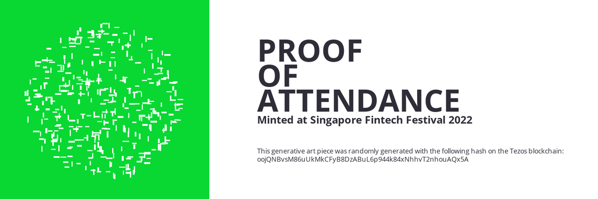 SFF2022 Proof of Attendance Token #890